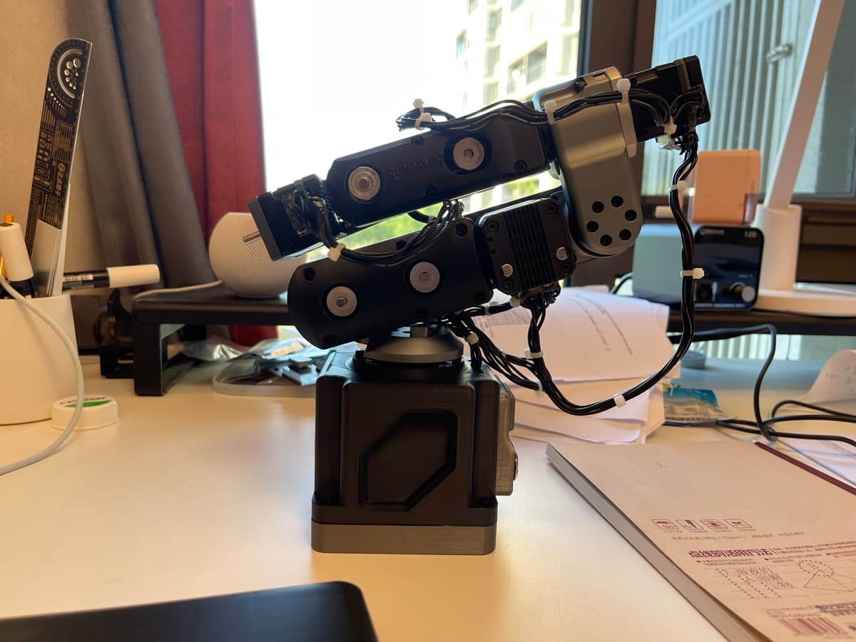 it moves! first full assembly
