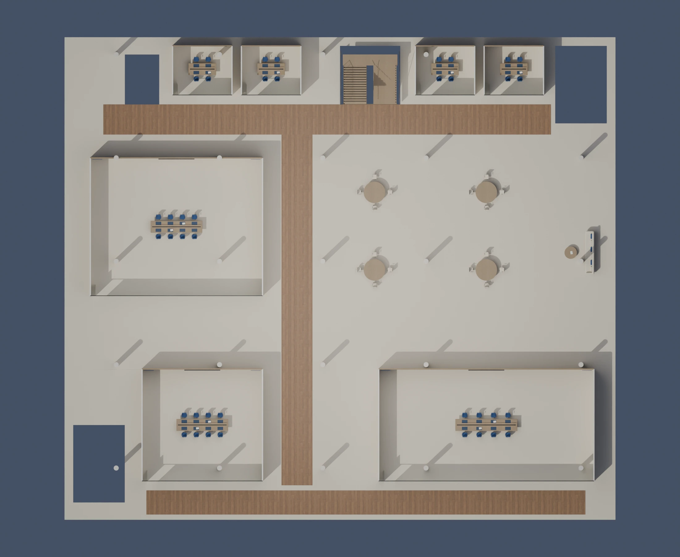 B4 / seminar, visualization and project-room organization. Current V6.