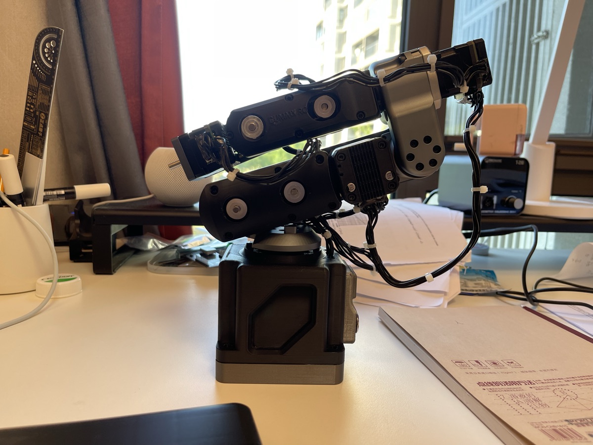 it moves! first full assembly